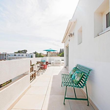 Duplex Toit Terrasse Vue Panoramique Apartment Montpellier Exterior foto